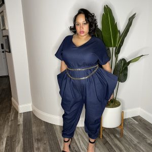 Keep You Interested Jumpsuit - Curvaceous