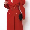 Slay Bells Ring Trench - Red